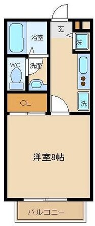 アルブル府中の物件間取画像